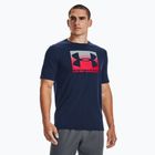 Tricou de antrenament pentru bărbați Under Armour Boxed Sportstyle bleumarin 1329581-408