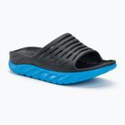 Papuci pentru femei HOKA Ora Recovery Slide 2 ebony/dresden blue