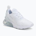 Încălțăminte pentru copii Nike Air Max 270 white/metallic silver/white
