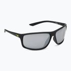 Ochelari de soare bărbați Nike Adrenaline negru mat/gri cu oglindă argintie pentru bărbați