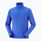 Tricou bărbătesc Salomon Outrack HZ Mid fleece albastru LC1711000