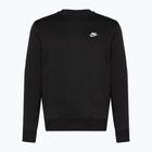 Bluză pentru bărbați Nike Sportswear Club Fleece Crew black/white