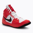 Încălțăminte de wrestling Nike Fury university red/white/black