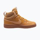 Încălțăminte pentru copii Nike Court Borough Mid 2 Boot (Gs) wheat/gum med brown/wheat