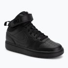 Încălțăminte pentru copii Nike Court Borough Mid 2 black/black/black