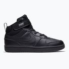 Încălțăminte pentru copii Nike Court Borough Mid 2 black/black/black