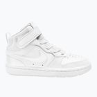 Încălțăminte pentru copii Nike Court Borough Mid 2 white/white/white