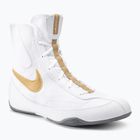 Încălțăminte de box Nike Machomai 2 white/gold