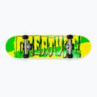 Creature Ripped Logo Micro Sk8 skateboard clasic verde și galben 122099