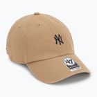 Șapcă 47 Brand MLB New York Yankees Base Runner CLEAN UP khaki