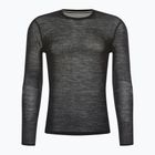 Bluză termică pentru bărbați Smartwool Intraknit Merino 200 Crew black/white