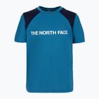 Cămașă de trekking pentru copii The North Face Never Stop SS albastru NF0A5J3OM191