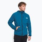 Jachetă fleece pentru bărbați The North Face Canyonlands FZ albastru NF0A5G9UHRN1