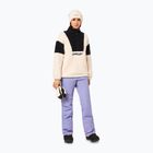 Bluză de snowboard pentru femei Tnp Ember Half Zip Rc Fleece arctic white