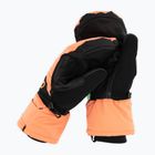 Oakley B1B Mittes mănușă de snowboard portocalie moale și moale