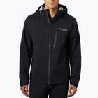 Jachetă softshell pentru bărbați Columbia Titan Pass 2.5L Shell 010 negru 1888941