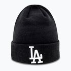 Șapcă New Era MLB Essential Cuff Beanie Los Angeles Dodgers black