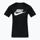 Tricou pentru copii Nike Sportswear black/light smoke grey