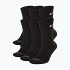 Șosete pentru bărbați Nike Everyday Plus Cushioned Crew 6 pairs black/white
