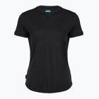 Tricou de trekking pentru femei icebreaker Merino 125 Cool-Lite™ Sphere III black