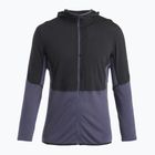 Bluză de trekking pentru bărbați icebreaker Merino 200 Realfleece™ Descender black/graphite/cb