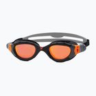 Ochelari de înot Zoggs Predator Flex Titanium grey/ black/ mirror orange