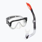 Set de snorkeling Mares Keewee Splash black/white/clear