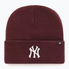 Căciulă de iarnă 47 Brand MLB New York Yankees Haymaker dark maroon