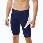 Jammer-uri de înot pentru bărbați TYR Durafast Elite Curve Splice Hexa Jammer navy/white