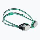 Ochelari de înot pentru femei  TYR Blackops 140 Ev Racing Mirrored silver/ mint/ black