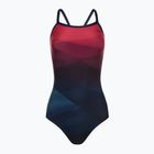 Costum de baie o piesă pentru femei TYR Forge Diamondfit roșu/multi