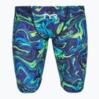 Jammer-uri de înot pentru bărbați TYR Thresher Jammer Hyperblitz blue/green