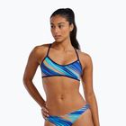 Partea de sus a costumului de baie TYR Riptidal Trinity teal/orange