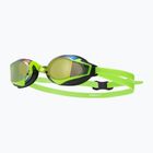 Ochelari de înot TYR Stealth-X Performance Mirrored electro lime