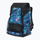 Rucsac de înot TYR Alliance Printed 45 l blue/pink marmais