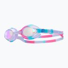 Ochelari de înot pentru copii TYR Swimple Tie Dye Mirrored pink/blue