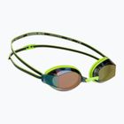 Ochelari înot TYR Blackops 140 Ev Racing Mirrored bright green/black