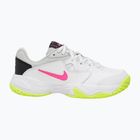 Încălțăminte de tenis pentru copii Nike Court Lite 2 Jr white/hot lime/grey fog/laser fuchsia