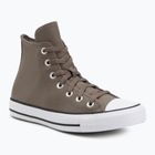 Încălțăminte Converse Chuck Taylor All Star Faux Leather Hi classic taupe/dark matter