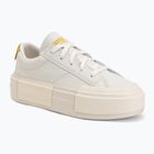 Teniși pentru femei Converse Chuck Taylor All Star Cruise Leather vintage white/yellow