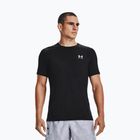 Under Armour HeatGear Armour Fitted tricou de antrenament pentru bărbați negru 1361683