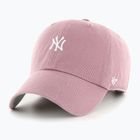 Șapcă 47 Brand MLB New York Yankees Base Runner CLEAN UP mauve