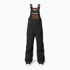 Pantaloni de snowboard pentru copii ThirtyTwo Youth Basement Bib black/orange