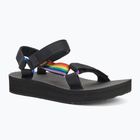 Sandale pentru femei Teva Midform Universal Pride black rainbow