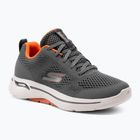 Încălțăminte pentru bărbați SKECHERS Go Walk Arch Fit Idyllic charcoal/white/orange