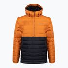 Columbia Powder Lite Anorak jachetă pentru bărbați în jos portocaliu și negru