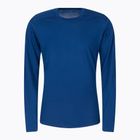 Tricou termic cu mânecă lungă pentru bărbați Smartwool Merino 150 Baselayer Long Sleeve Boxed, bleumarin, 00749-F84-S