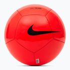 Minge de fotbal Nike Pitch Team bright crimson/black mărimea 3
