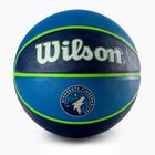 Wilson NBA NBA Team Tribute baschet Minnesota Timberwolves albastru WTB1300XBMIN