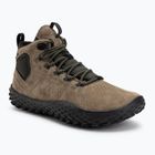 Încălțăminte barefoot pentru bărbați Merrell Wrapt Mid WP olive/black